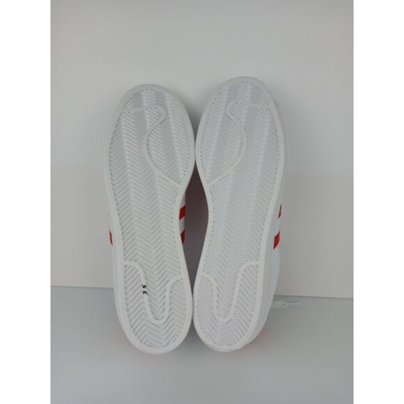Adidas Superstar Men\'s Size US 12 Athletic Shoes White/Red Sneakers IG9367 New main image 6